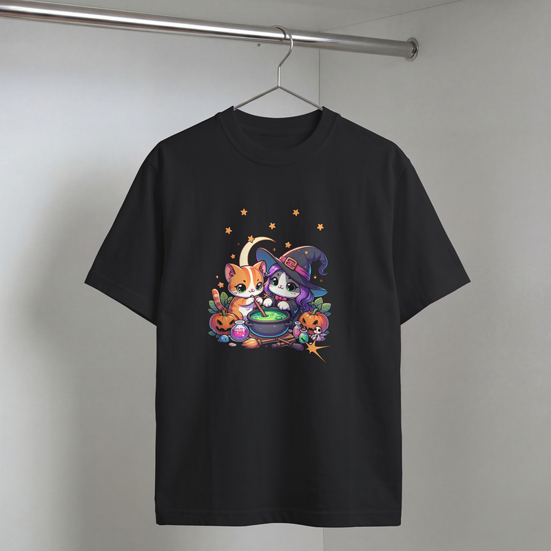 Cute halloween cats t-shirt