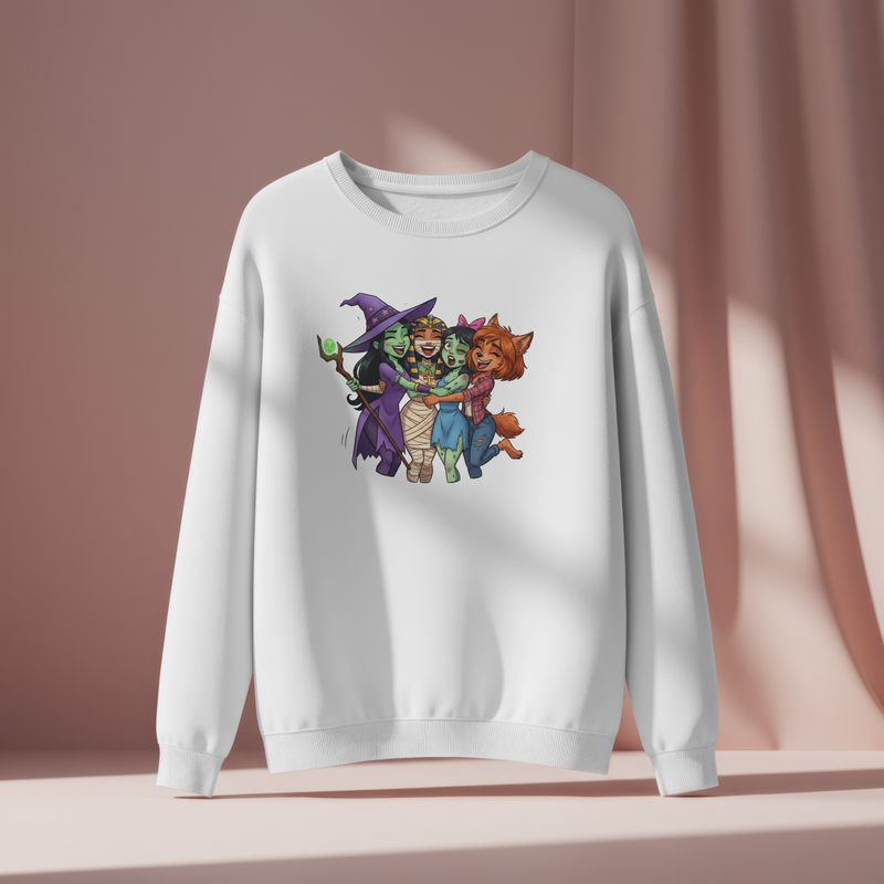 Halloween babes sweatshirt