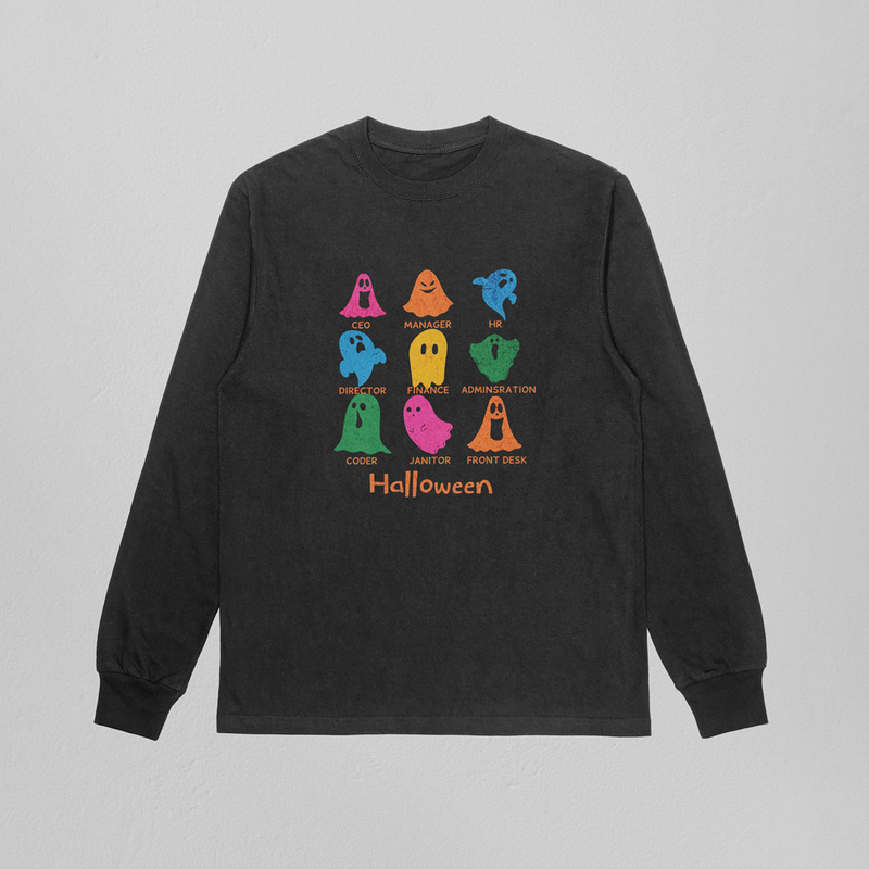Ghost co-workers sweatshirt