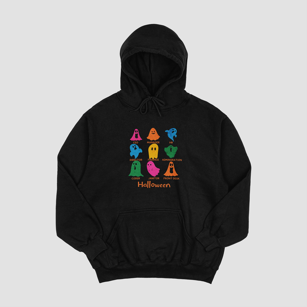 Ghost co-workers hoodie