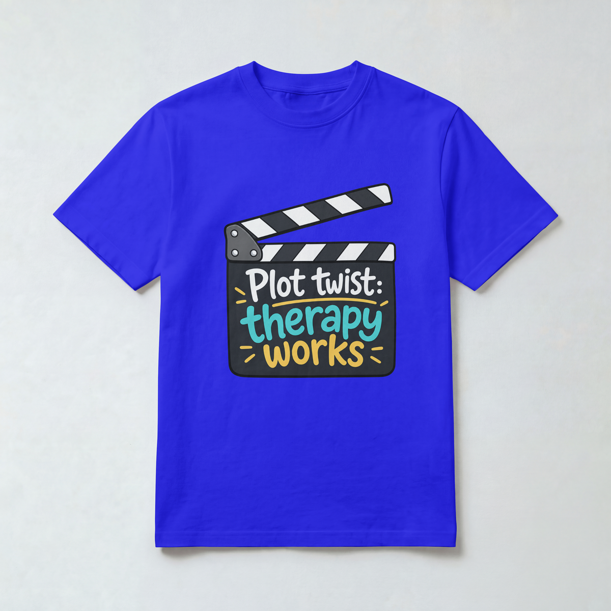 Plot twist: therapy works t-shirt