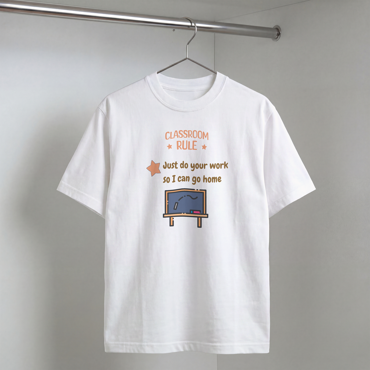Classroom rule t-shirt