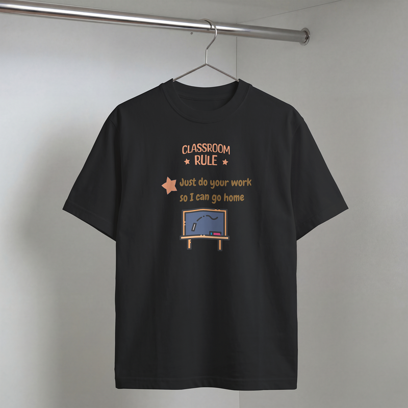 Classroom rule t-shirt