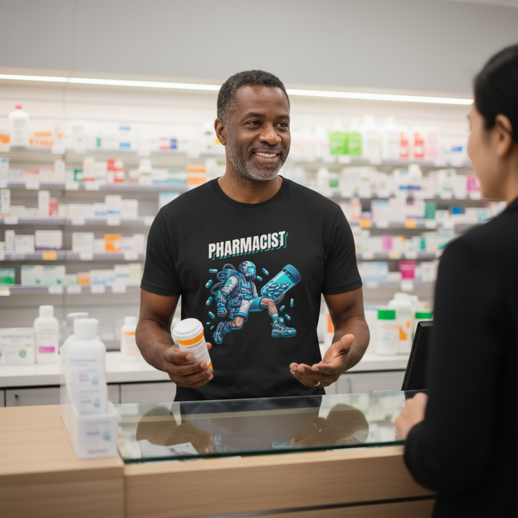 Pharmacist (male) t-shirt
