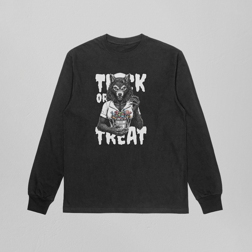 Trick or treat sweatshirt (werewolf)