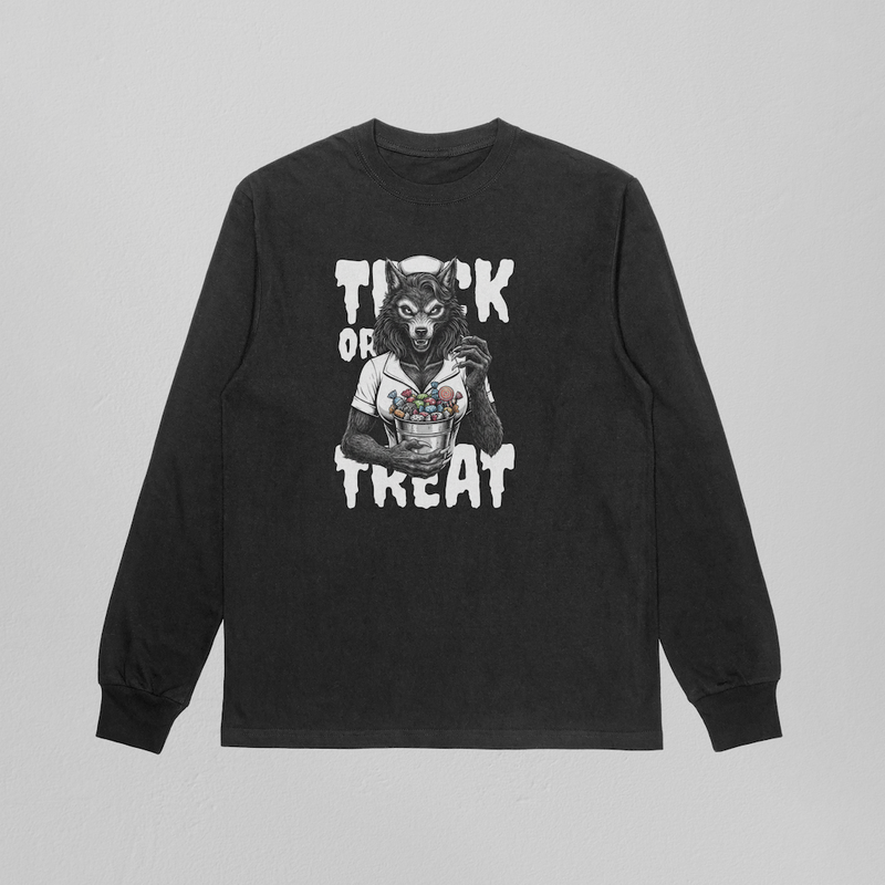 Trick or treat sweatshirt (werewolf)